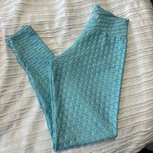 BBB chrome leggings in Azul